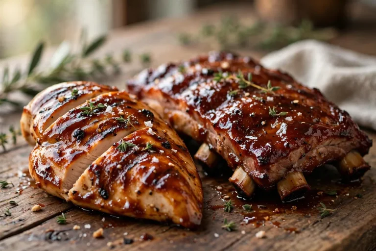 Grilled BBQ Chicken & Ribs Combo Price 2026